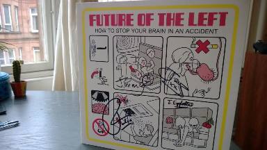 Signed LP of How To Stop Your Brain In An Accident